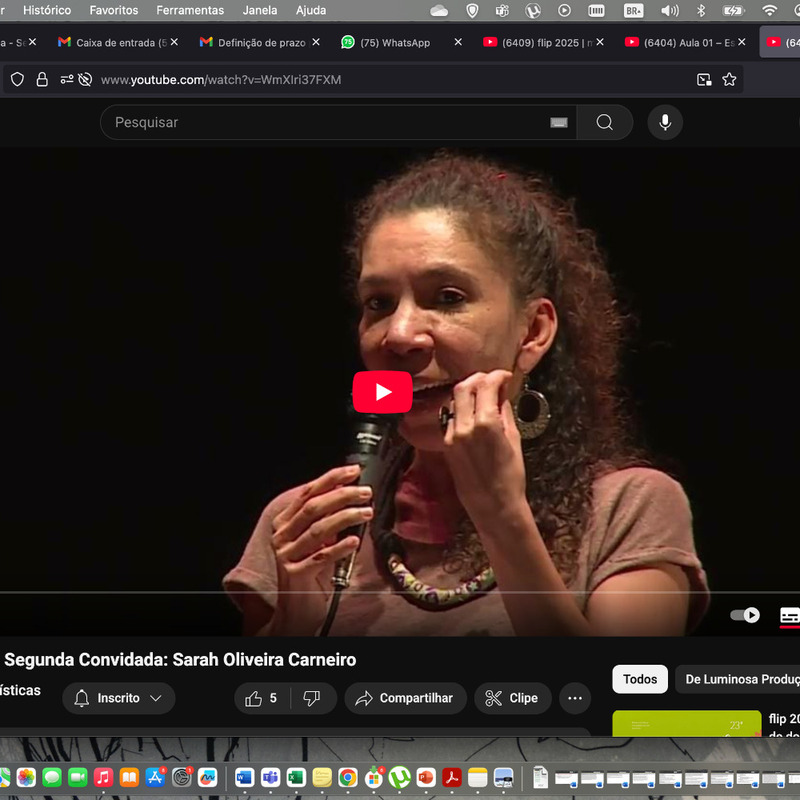 Conversa com a segunda convidada