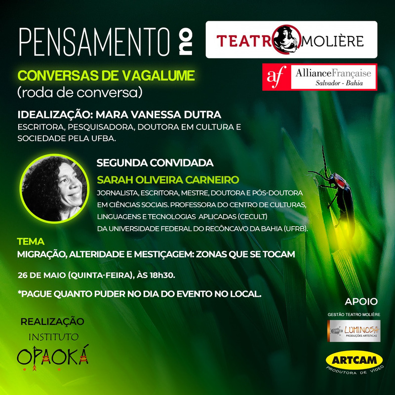 Chamada para a segunda roda de conversa